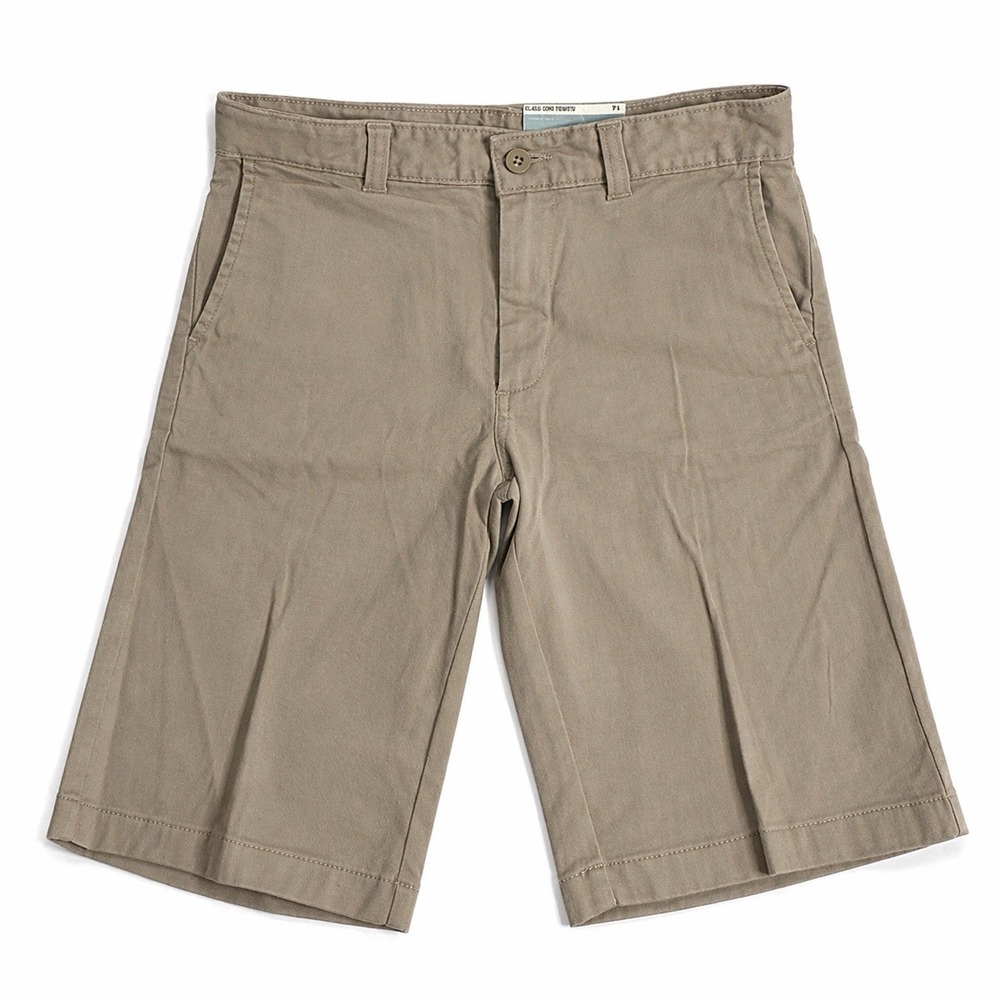 New Class Club Modern Fit Adjustable Waist Stretch Chino Boys Shorts 10" Size 14